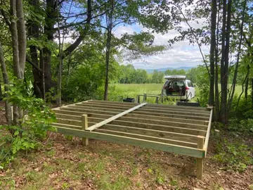 Posts, beams, and joists