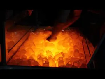 Sculpture from waste
